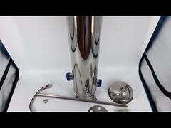 En çok satan Tek Paslanmaz Çelik Torba Filtre Evi Su Arıtma için Flange Tipi Kapak