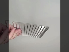 Filtreleme ve tahıl kurutma için paslanmaz çelik wedge wire ekran panelleri