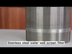 Su kuyusu Johnson ekranı iyi nokta ekranı 3 inç